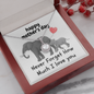 Mother's Day Necklace. Never Forget. I love You. Eternal Hope