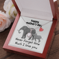 Mother's Day Necklace. Never Forget. I love You. Eternal Hope