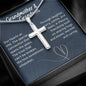Grandmother & Grandson Necklace. Our Hearts as One. Family bond.