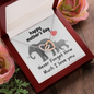 Mother's Day. Never forget I love you. Interlocking Hearts Necklace.
