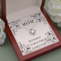 To my Mom. Bonded Together Forever. Love Knot.