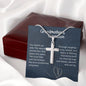 Grandmother & Grandson Necklace. Our Hearts as One. Family bond.